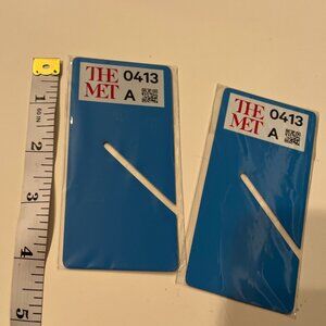 Bookmarks - Metropolitan Museum‎ of Art MMA (Set of 2/ NEW) (home/x)